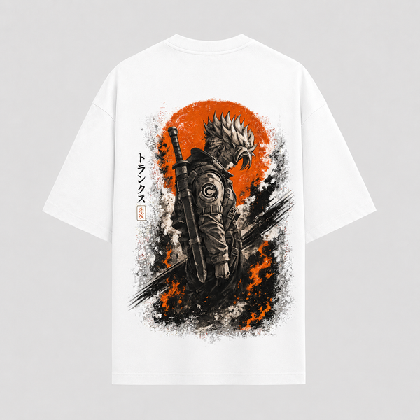 Trunks in Silhouette - Red Sun, Ink and Quiet Resolve - mockup