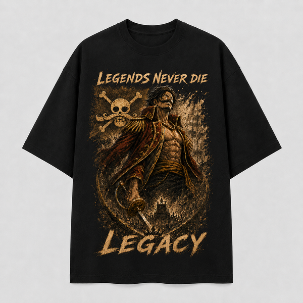 Legends Never Die - Sepia Legacy Graphic Streetwear Tee - mockup