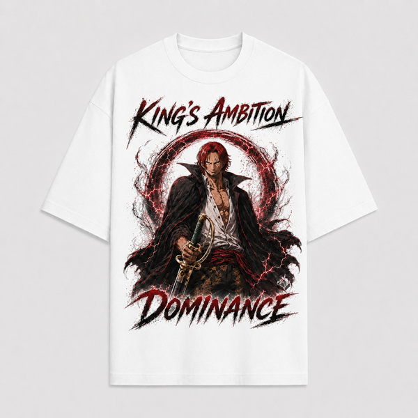 King's Ambition - Shanks, Crimson Ring and Quiet Dominance - mockup