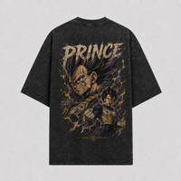 Prince Beyond Limits - Vegeta Battle-Ready Graphic Streetwear Tee