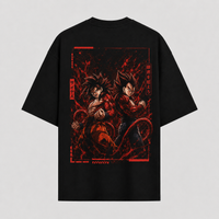 Beyond the Limit - Goku and Vegeta Battle-Ready Graphic Tee
