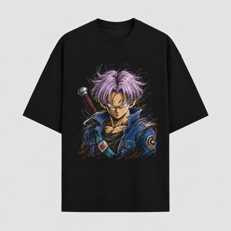 Sketched Resolve - Trunks, Lavender Lines and a Steady Stare