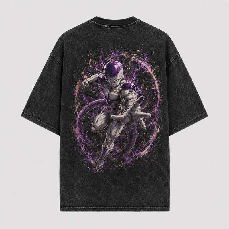 Violet Orbit - Frieza in Full Force, Directional Graphic Tee