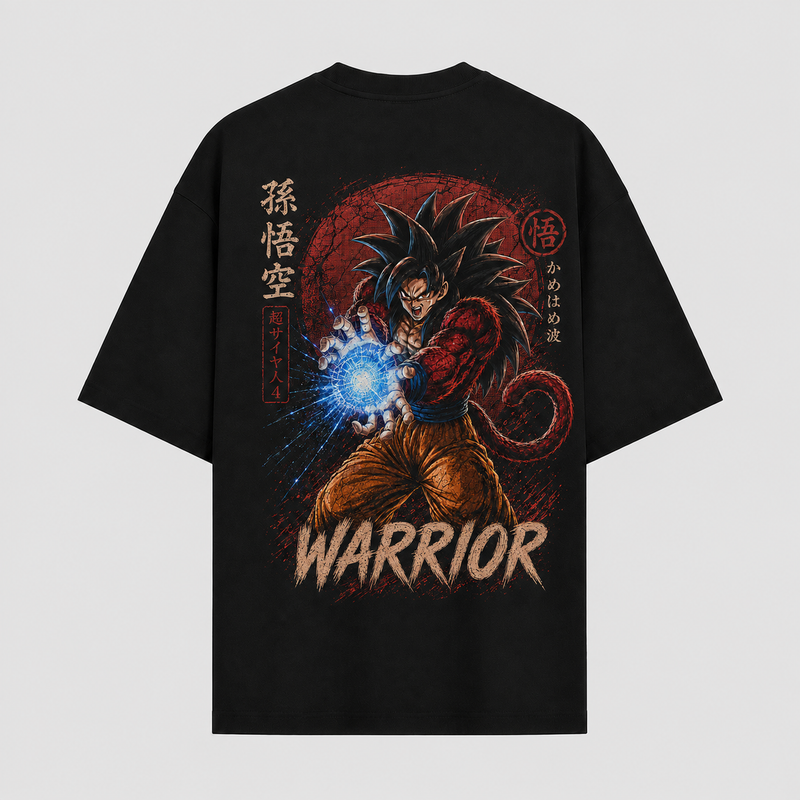 Warrior Unleashed - Super Saiyan 4 Goku Graphic Tee