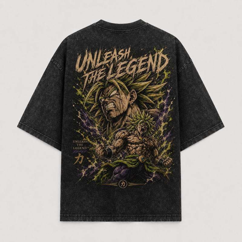 Unleash the Legend - Broly in Explosive Transformation