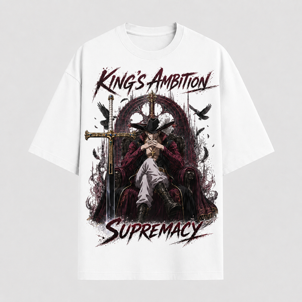 King's Ambition - Mihawk Seated in Quiet Command - mockup