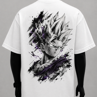 Violet Arc - Gohan Ink Storm Graphic Streetwear Tee