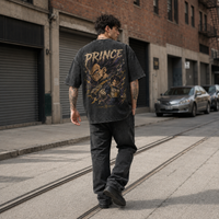 Prince Beyond Limits - Vegeta Battle-Ready Graphic Streetwear Tee