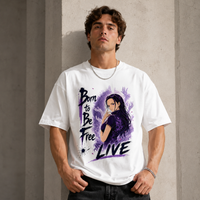 Born to Be Free - Nico Robin in Violet and Ink
