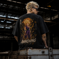Awakening - Gohan, Amber Aura and Violet Gi