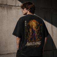 Awakening - Gohan, Amber Aura and Violet Gi
