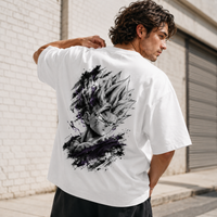 Violet Arc - Gohan Ink Storm Graphic Streetwear Tee