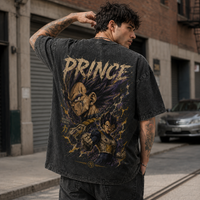 Prince Beyond Limits - Vegeta Battle-Ready Graphic Streetwear Tee